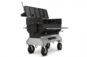 Yoder Smokers 24x48 Flat Top Adjustable Charcoal Grill on Competition Cart – Bild 5