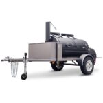 Yoder Smokers 30" Frontiersman, auf Anhänger montierter, versetzter Smoker