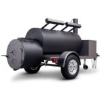Yoder Smokers 30" Frontiersman, auf Anhänger montierter, versetzter Smoker – Bild 8