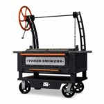 Yoder Smokers 36" El Dorado Santa Maria Charcoal Grill On Cart – Bild 2