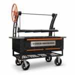 Yoder Smokers 42" El Dorado Santa Maria Holzkohlegrill auf Wagen – Bild 8