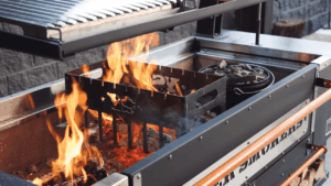 YS 60" El Dorado Santa Maria Charcoal Grill On Cart – Bild 16
