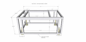 Integrierte Pelletgrillinsel YS480s von Yoder Smokers mit doppelten Zugangstüren – Bild 14
