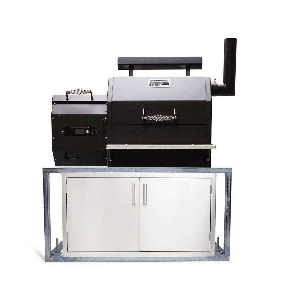 yoder-smokers-built-in-ys480s-pellet-grill-island-with-double-access-doors-left-side-hopper-outdoor-grills-40052673839381.jpg Integrierte Pelletgrillinsel YS480s von Yoder Smokers mit doppelten Zugangstüren – Bild 1