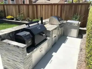 Integrierte Pelletgrillinsel YS640s von Yoder Smokers – Bild 9