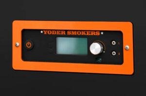 Yoder Smokers Cimarron S Pellet Smoker auf einem Wettbewerbswagen
