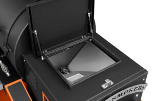 Yoder Smokers Cimarron S Pellet Smoker auf einem Wettbewerbswagen