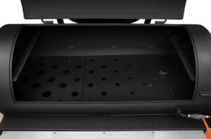 Yoder Smokers Cimarron S Pellet Smoker auf einem Wettbewerbswagen