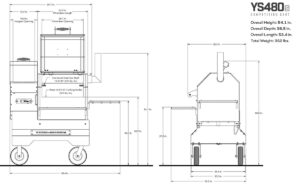Yoder Smokers YS480s Pelletgrill auf Competition Cart – Bild 41