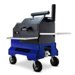 Yoder Smokers YS480s Pelletgrill auf Wettbewerbswagen mit Aufbewahrungsschublade – Bild 44