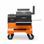 Yoder Smokers YS480s Pelletgrill auf Wettbewerbswagen mit Aufbewahrungsschublade – Bild 3