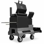 Yoder Smokers YS480s Pelletgrill auf Wettbewerbswagen mit Aufbewahrungsschublade – Bild 11