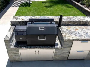 Yoder Smokers YS640s Built-In Pellet Grill with ACS and Valance – Bild 7
