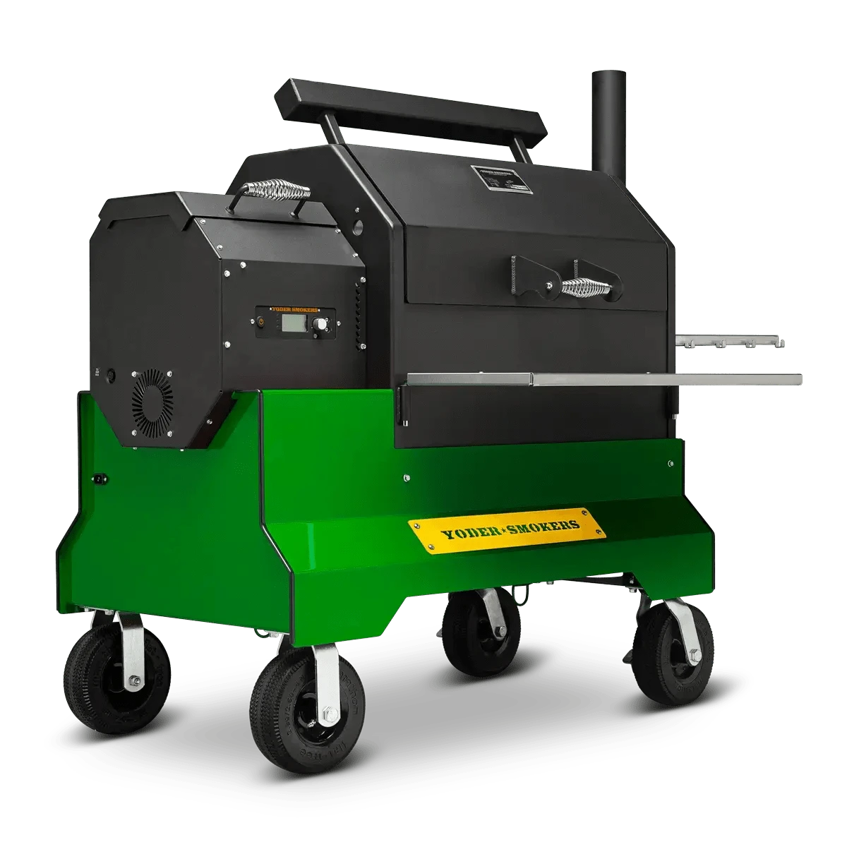 yoder-smokers-ys640s-pellet-grill-on-competition-cart-limited-edition-colors-green-outdoor-grills-1179402767.png Yoder Smokers YS640s Pelletgrill auf Competition Cart Farben in limitierter Auflage – Bild 1