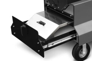 Yoder Smokers YS640s Pelletgrill auf Wettbewerbswagen mit Ablageschublade – Bild 4