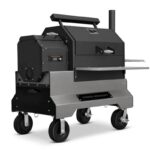 Yoder Smokers YS640s Pelletgrill auf Wettbewerbswagen mit Ablageschublade – Bild 10