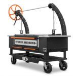 YS 60" El Dorado Santa Maria Charcoal Grill On Cart – Bild 2