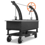 YS 60" El Dorado Santa Maria Charcoal Grill On Cart – Bild 4
