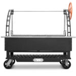 YS 60" El Dorado Santa Maria Charcoal Grill On Cart – Bild 5