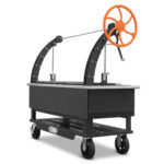 YS 60" El Dorado Santa Maria Charcoal Grill On Cart – Bild 6