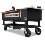 YS 60" El Dorado Santa Maria Charcoal Grill On Cart – Bild 9